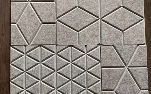 吸音板切割效果